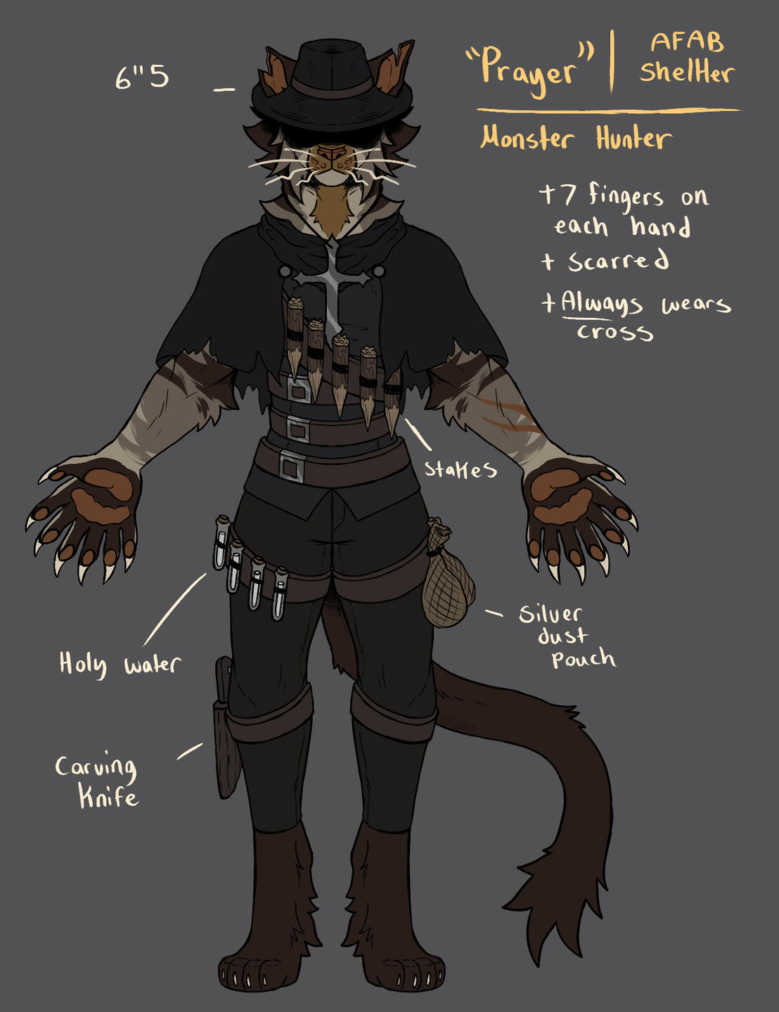 Uncolored Halfbody + Human Example